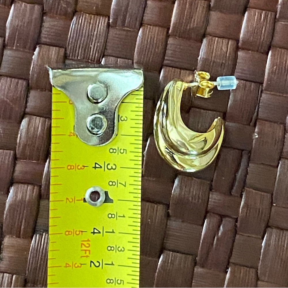 NWT Madewell Demi Fine Statement Stud Earrings - Picture 7 of 7
